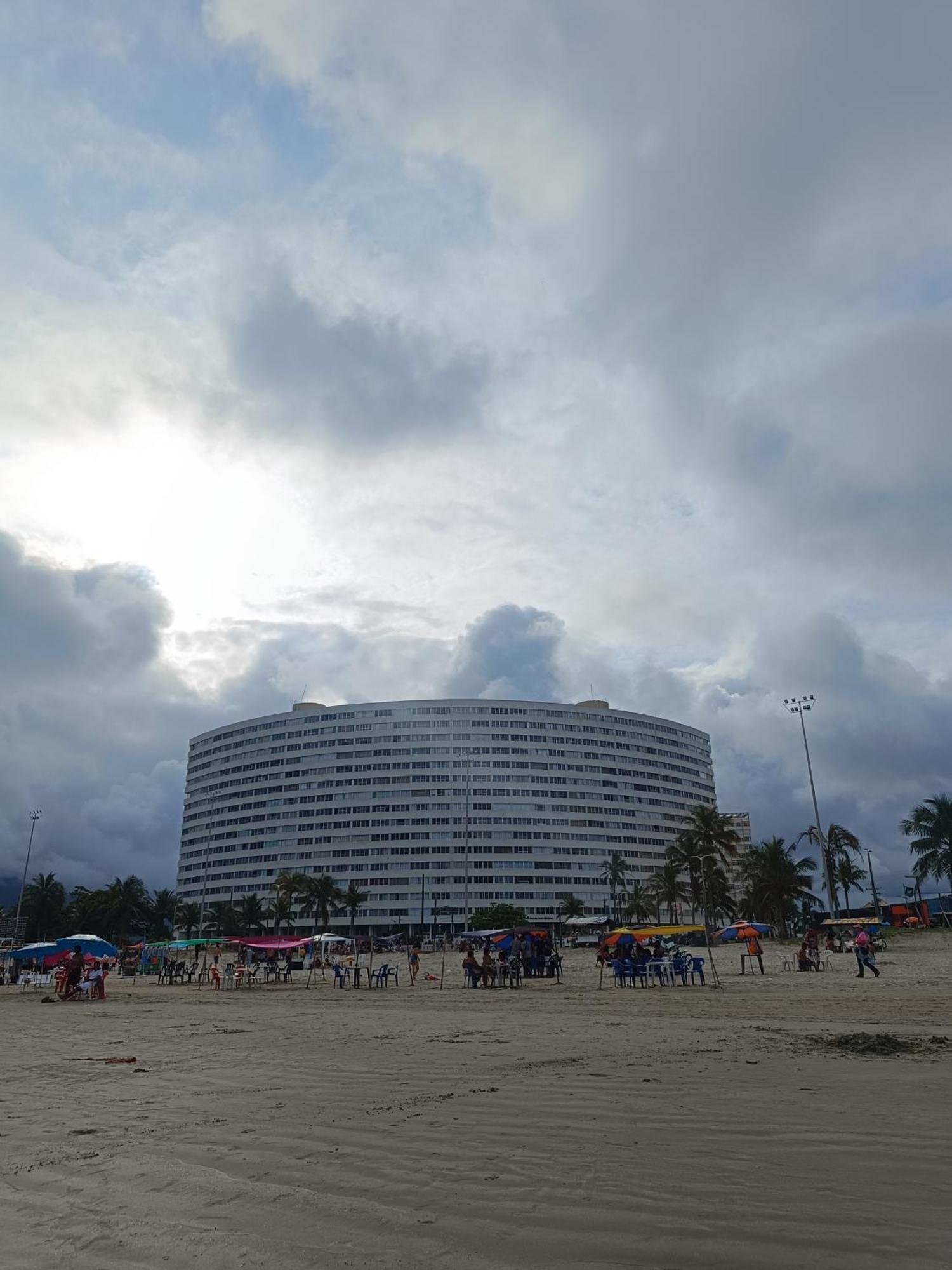 Apto Frente Ao Mar Peruíbe Exterior foto